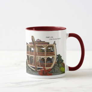 Noahs Arche-Querschnittsdiorama-Kaffee-Tasse Tasse