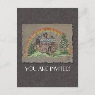 Noahs Arche-Scheune Einladung