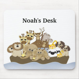 Noahs Arche-Schreibtisch-Mausunterlage Mousepad