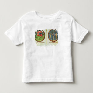 Noahs Arche und Adam und Eve Kleinkind T-shirt
