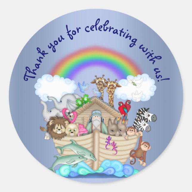 NOAHS ARK ANIMAL ZOO STICKER (Vorderseite)