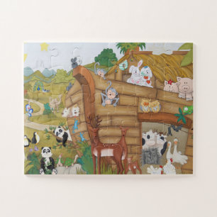 Noah's Ark Animals   Kinder Puzzle