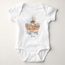 Noah's Ark Baby Bodysuit