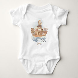 Noah's Ark Baby Bodysuit Strampler