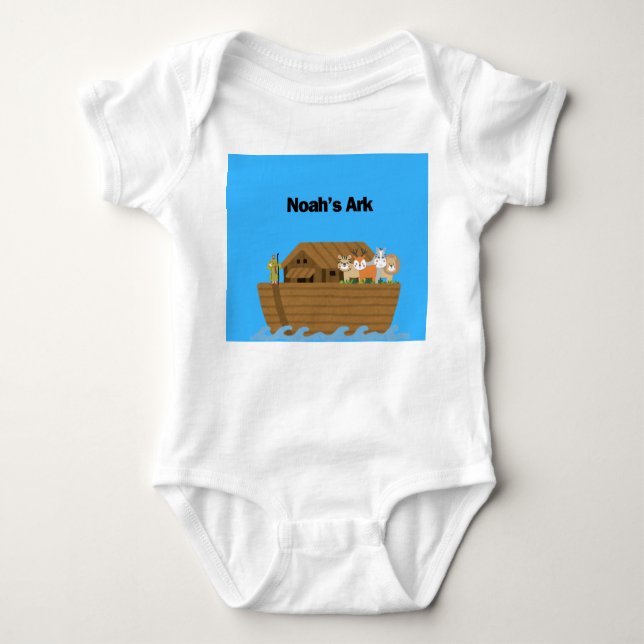 Noah's Ark Baby Strampler (Vorderseite)