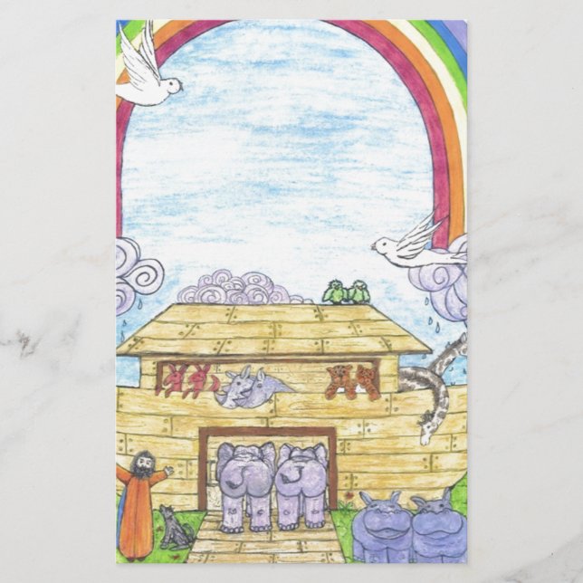Noah's Ark Briefpapier (Vorderseite)
