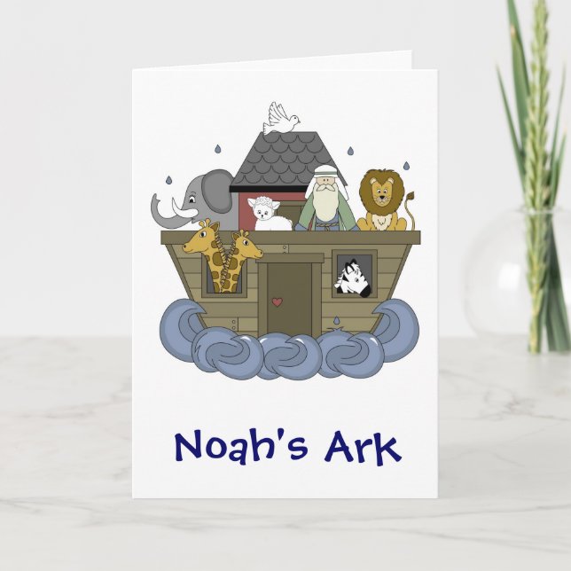 Noahs Ark Card-Jeder Anlass Karte (Vorderseite)
