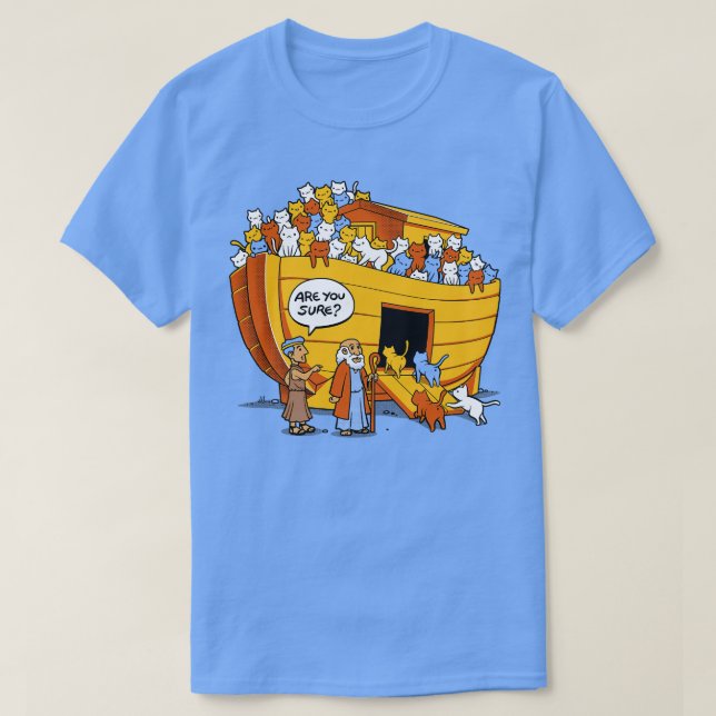 Noahs Ark Cat T-Shirt (Design vorne)