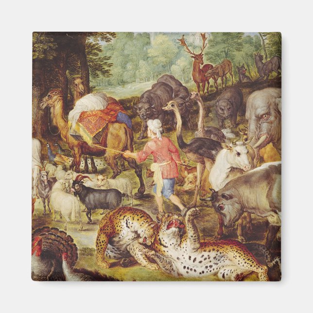 Noah's Ark, Details auf der rechten Seite Magnet (Vorne)