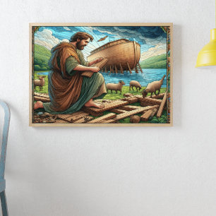 Noahs Ark Gebäude Salvation’s Vessel Poster