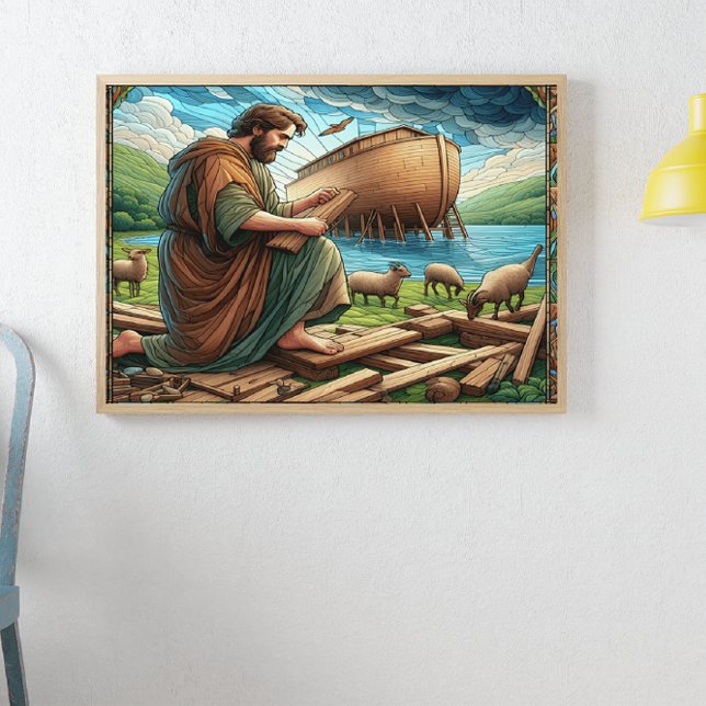 Noahs Ark Gebäude Salvation’s Vessel Poster (Von Creator hochgeladen)