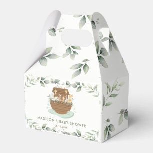 Noah's Ark Greenery Gender Neutral Baby Dusche Geschenkschachtel