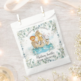 Noah's Ark Greenery Gender Neutral Baby Dusche Geschenktütchen