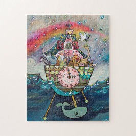 Noah's Ark mit Rainbow Puzzle
