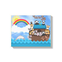 Noahs Ark of Animals Two by Two Bible Große Flut