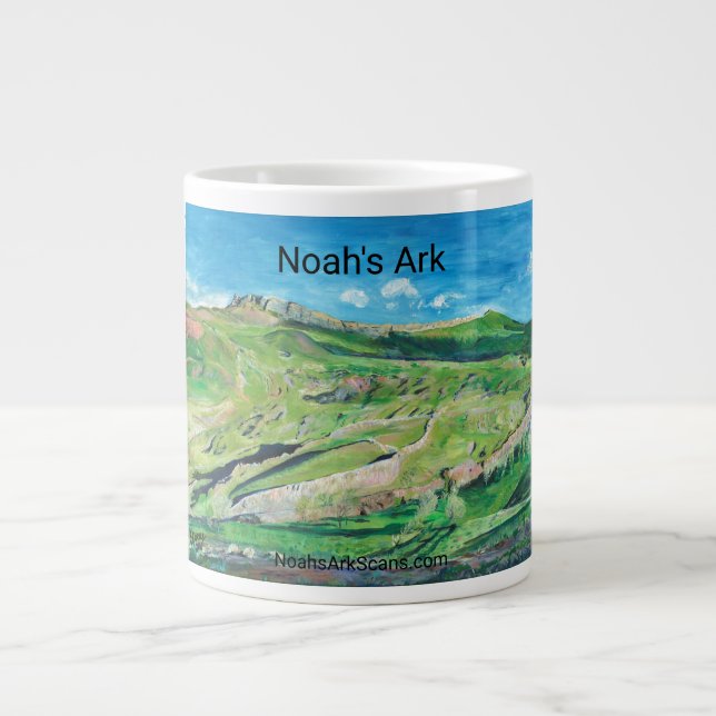Noahs Ark Painting-Tasse Jumbo-Tasse (Vorderseite)