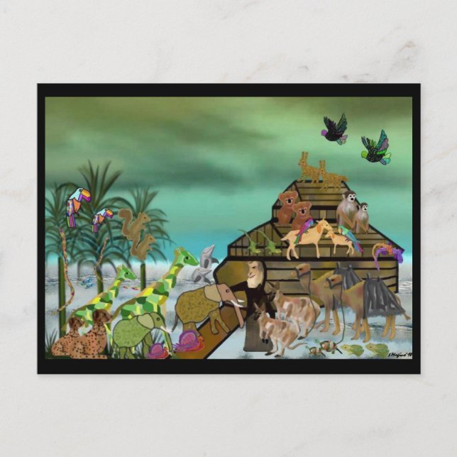 Noah's Ark Postcard Postkarte (Vorderseite)