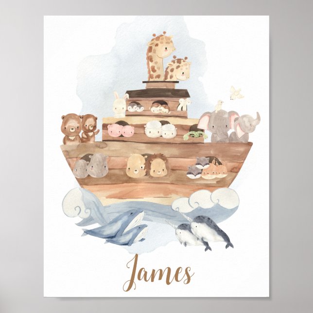 Noah's Ark Poster Print (Vorne)