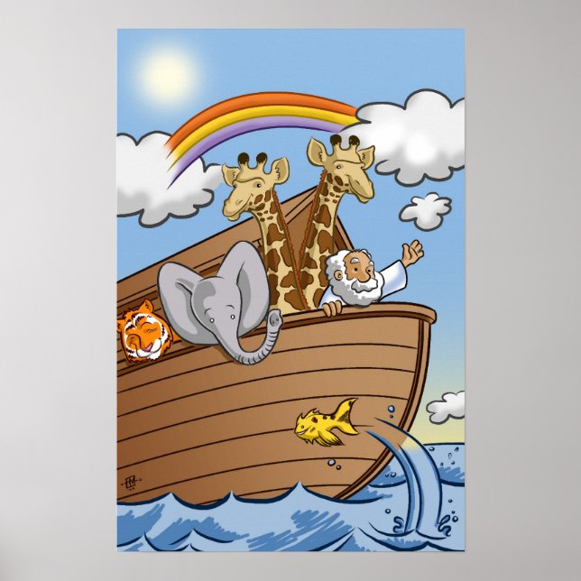 Noah's Ark Poster von Salinas Slugger Studios (Vorne)