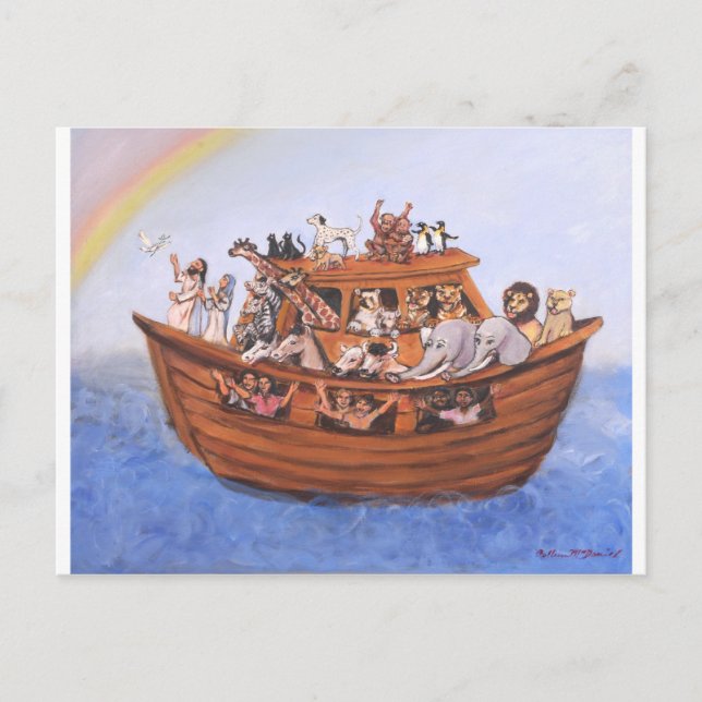 Noah's Ark Postkarte (Vorderseite)