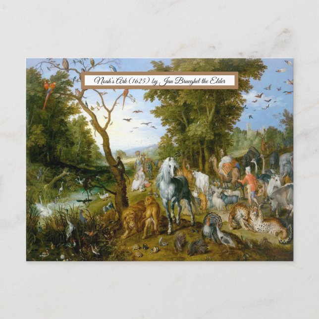 Noah's Ark Postkarte (Vorderseite)