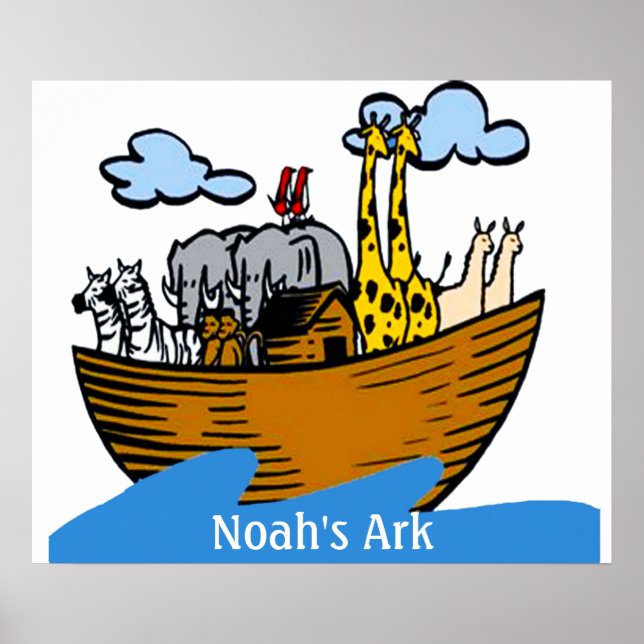 Noah's Ark Print (in 23 Größen) Poster (Vorne)