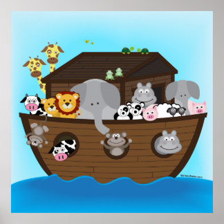 Noah's Ark Print Poster