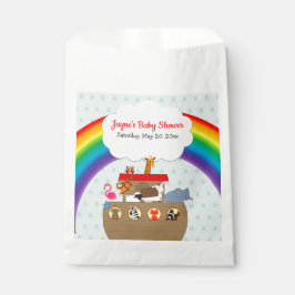 Noah's Ark Rainbow Baby Shower Geschenktütchen