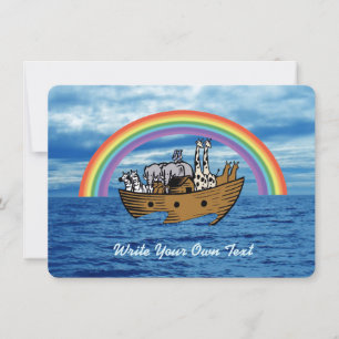 Noah's Ark & Rainbow - Schreiben Sie Ihren eigenen