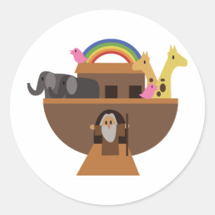 Noah's Ark Runder Aufkleber