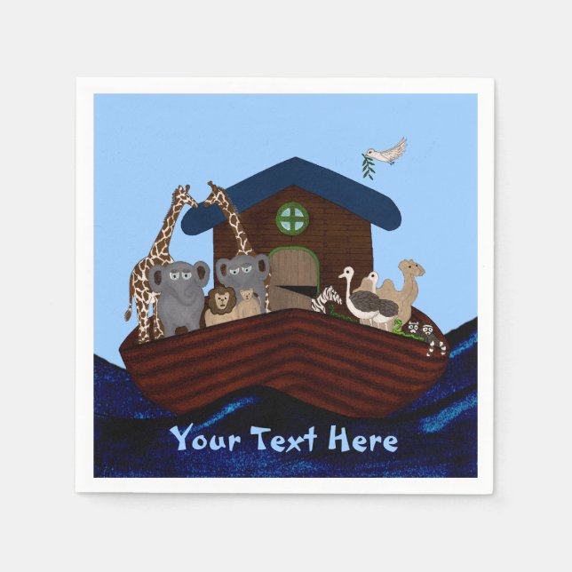 Noah's Ark Serviette (Vorderseite)