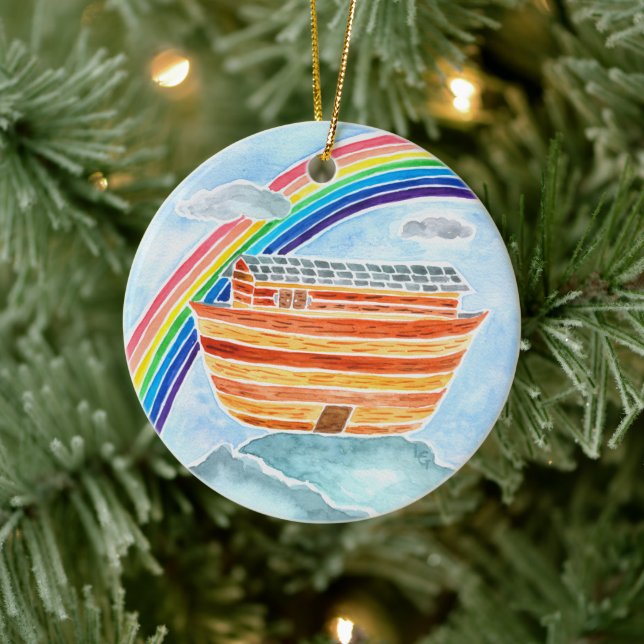 Noah's Ark/The Rainbow Jesse Tree Advent Ornament (Baum)