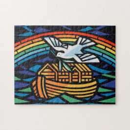 Noah's Ark Vintag Art Coole historische Fotos Trav Puzzle