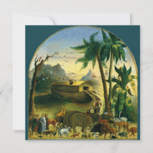 Noah's Ark von Hidley, Vintage Geburtstagsparty Einladung