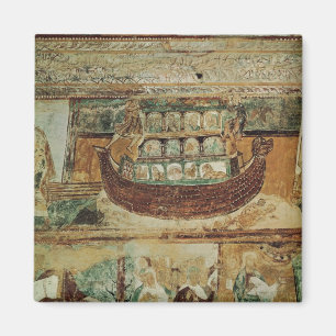 Noah's Ark während der Flut, c.1100 Magnet