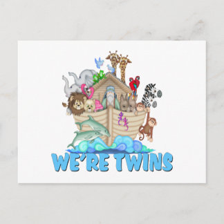 Noah's Ark Wir sind Twins Postkarte