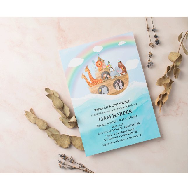 Noahs Einladung zur Taufe (Von Creator hochgeladen)