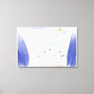 Noah's Flock Saw... Canvas Print Leinwanddruck