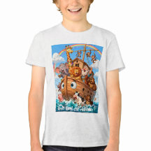 Noahs großes Archen-Abenteuer - Süße-Tiere-T-Shirt