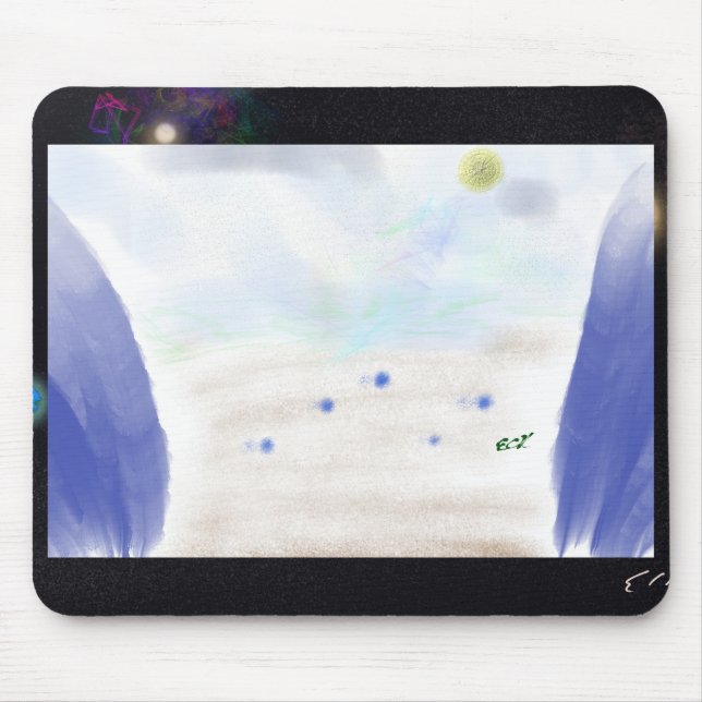 Noahs Herde sah...Mauspad Mousepad (Vorne)
