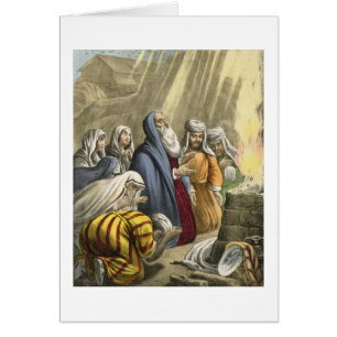 Noahs Opfer auf dem Verlassen der Arche, von einer