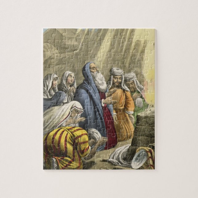 Noahs Opfer auf dem Verlassen der Arche, von einer Puzzle (Vertikal)