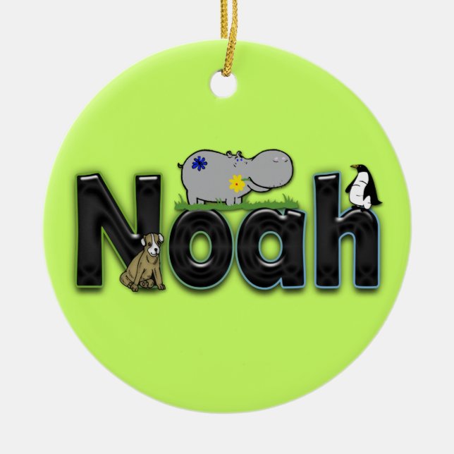 Noah's Room Keramik Ornament (Vorne)