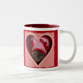 Noahvalentine-Tasse Zweifarbige Tasse