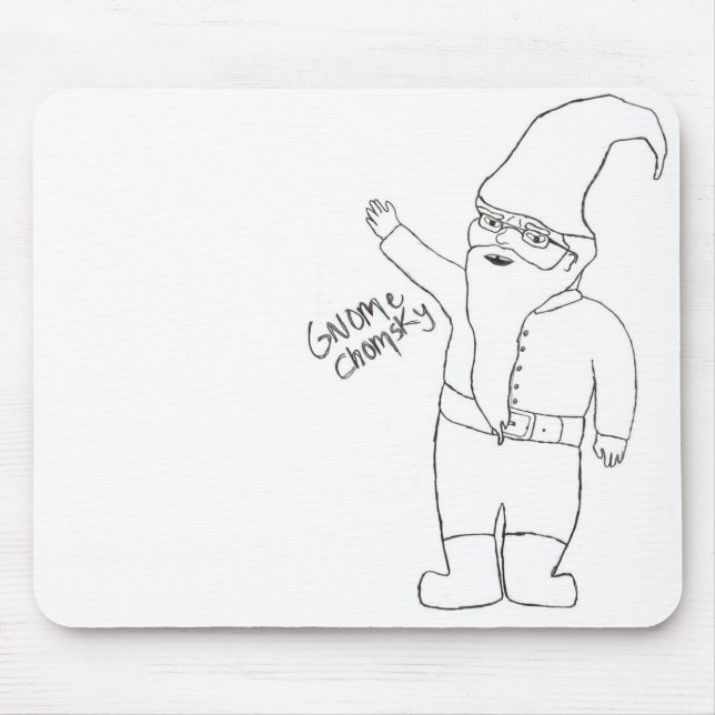Noam Chompsky Mausunterlage Mousepad (Vorne)