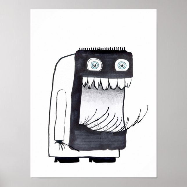 Noam Chompsky Poster (Vorne)