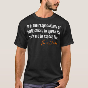 Noam Chomsky enthüllt Liedquotendesign T-Shirt