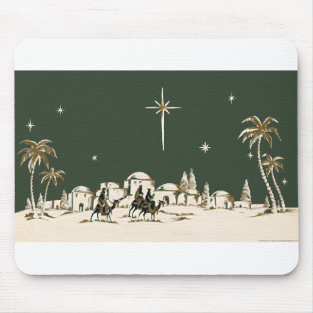 NOB164 drei kluges Men.tif Mousepad (Vorne)