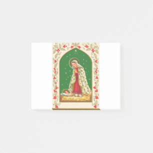NOB165 Mary und Baby Jesus.tif Post-it Klebezettel