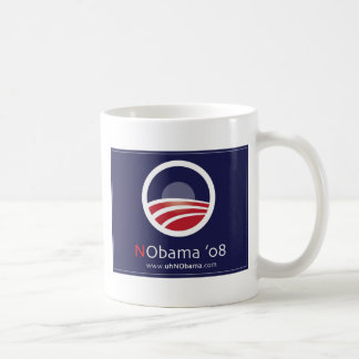 NObama 08 Kaffee-Tasse 2 mit Seiten versehen Kaffeetasse